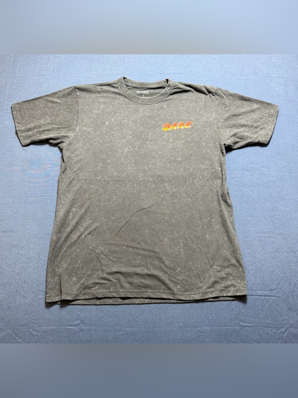 55% Cotton 45% Polyester Large NWOT D.A.R.E. Racing 83 Graphic Tee